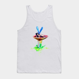 Mushroom Fairy Smiling Tank Top